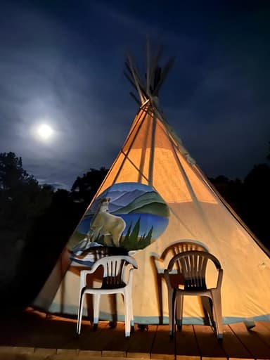 Pet Friendly Mountain Tipi for Glamping in Salida, Colorado - Image 3