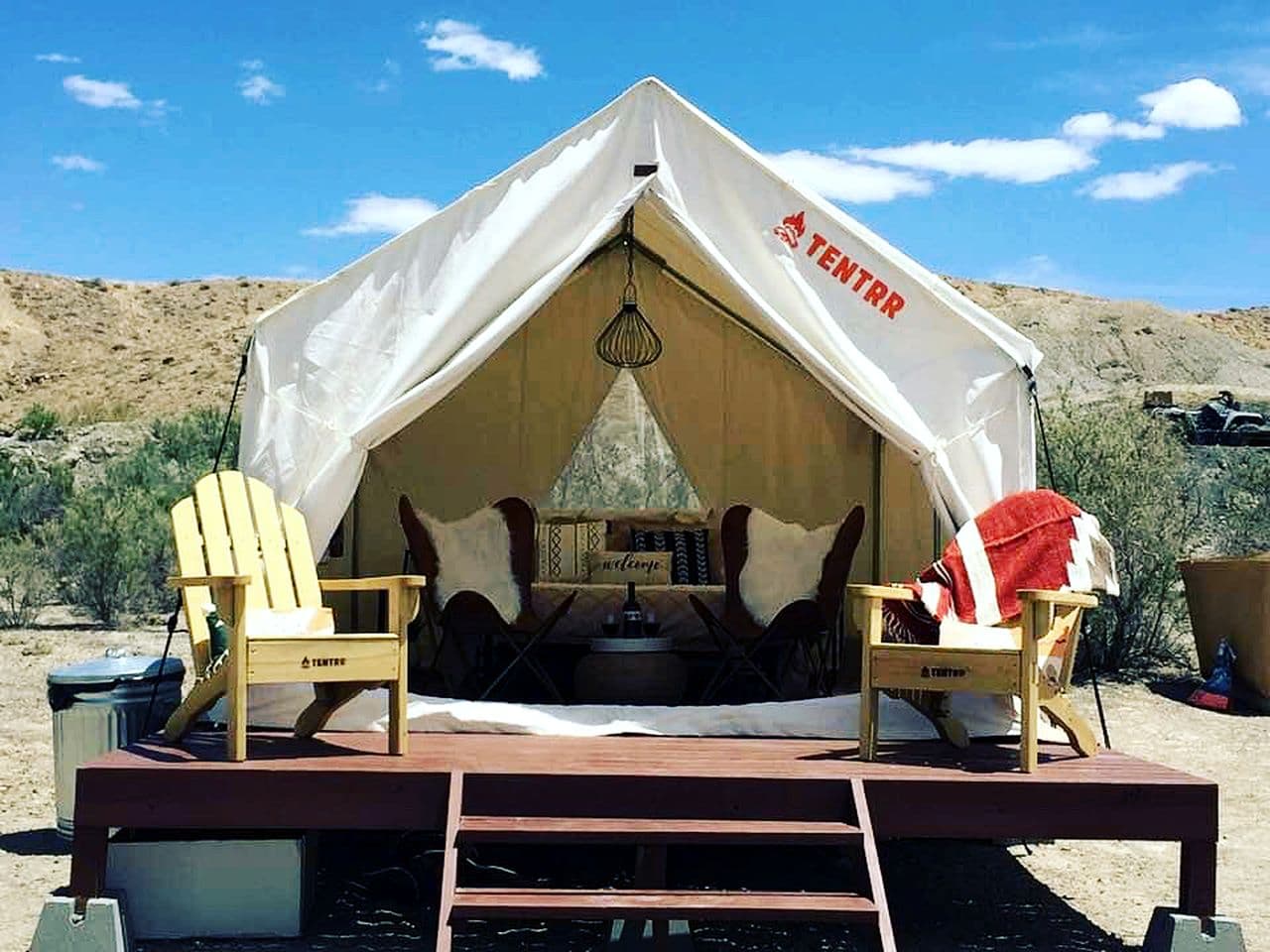 Serene Glamping Tent Incredible to Relax and Disconnect in Delta, Colorado
