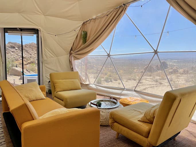 Stunning Geo Dome with Joshua Tree vibes - Image 3