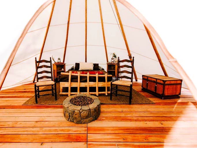 Cozy and Authentic Tipi Rental on Working Horse Ranch near Denver, Colorado - Image 4