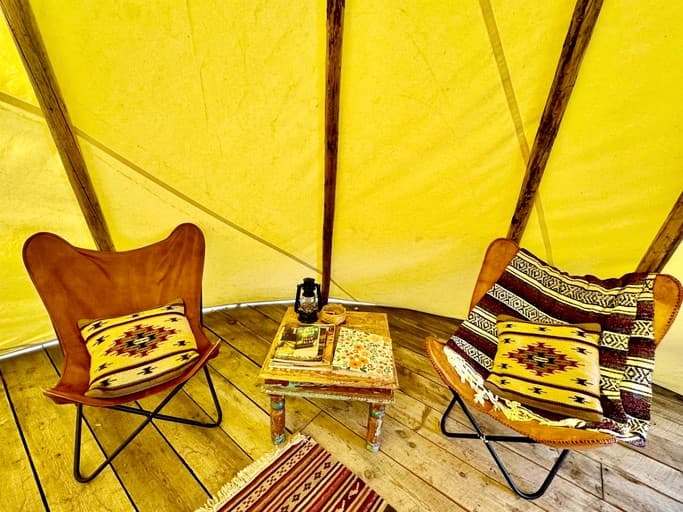 Superb Glamping Tipi on Organic Farm in the Sangre de Cristo Mountains, New Mexico - Image 4