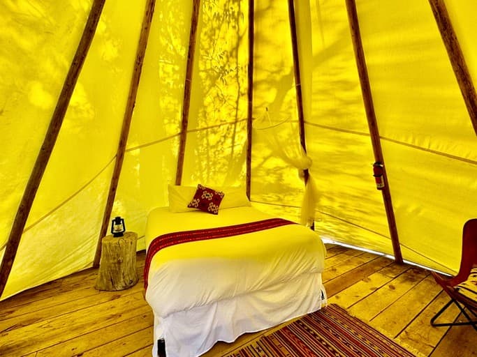 Superb Glamping Tipi on Organic Farm in the Sangre de Cristo Mountains, New Mexico - Image 5